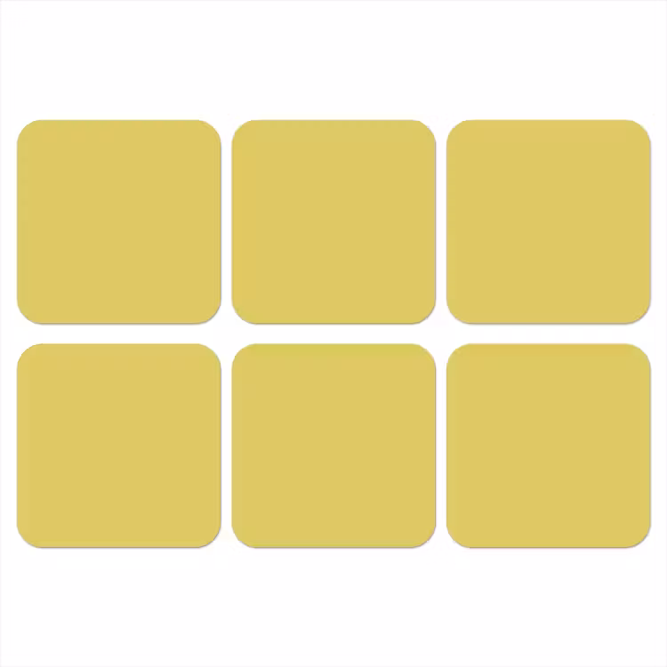 Onderzetter - Golden - Ochre - Geel — 1