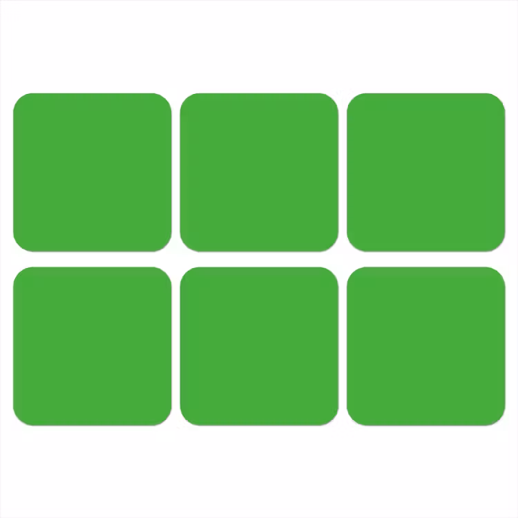 Onderzetter - Kelly - Green - Groen — 1
