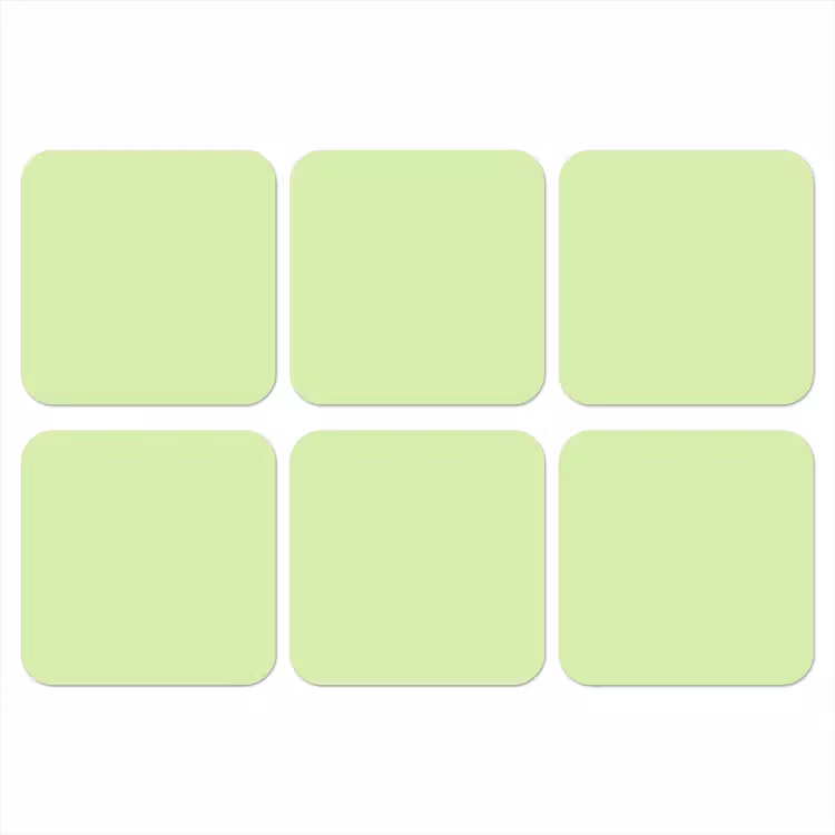 Onderzetter - Light - Lime - Groen — 1