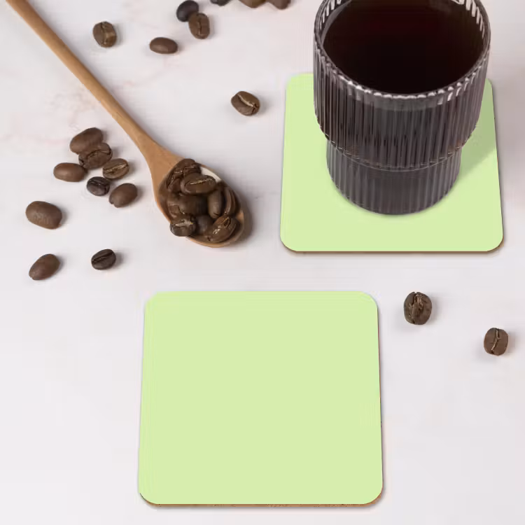 Onderzetter - Light - Lime - Groen — 4