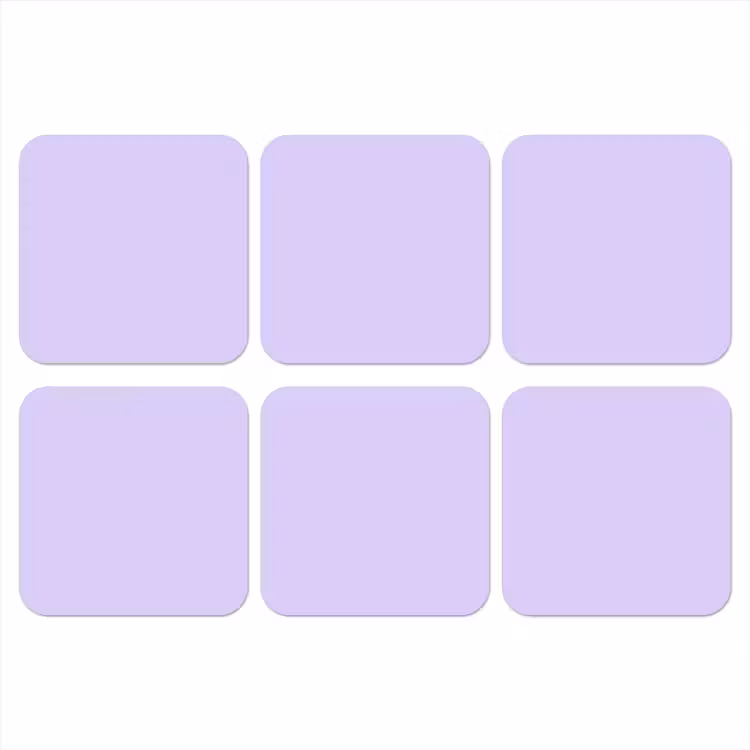 Onderzetter​ - Light - Orchid - Paars — 1