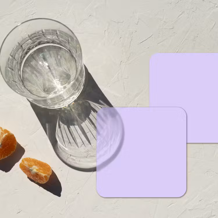 Onderzetter​ - Light - Orchid - Paars — 3