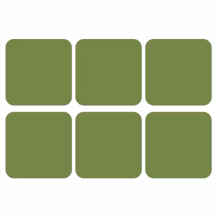 Onderzetter - Moss - Green - Groen — 1