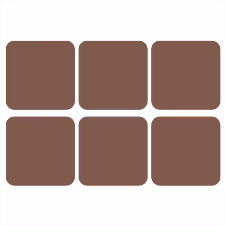 Onderzetter - Muted - Chestnut - Bruin — 1