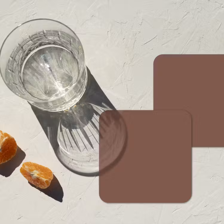 Onderzetter - Muted - Chestnut - Bruin — 3