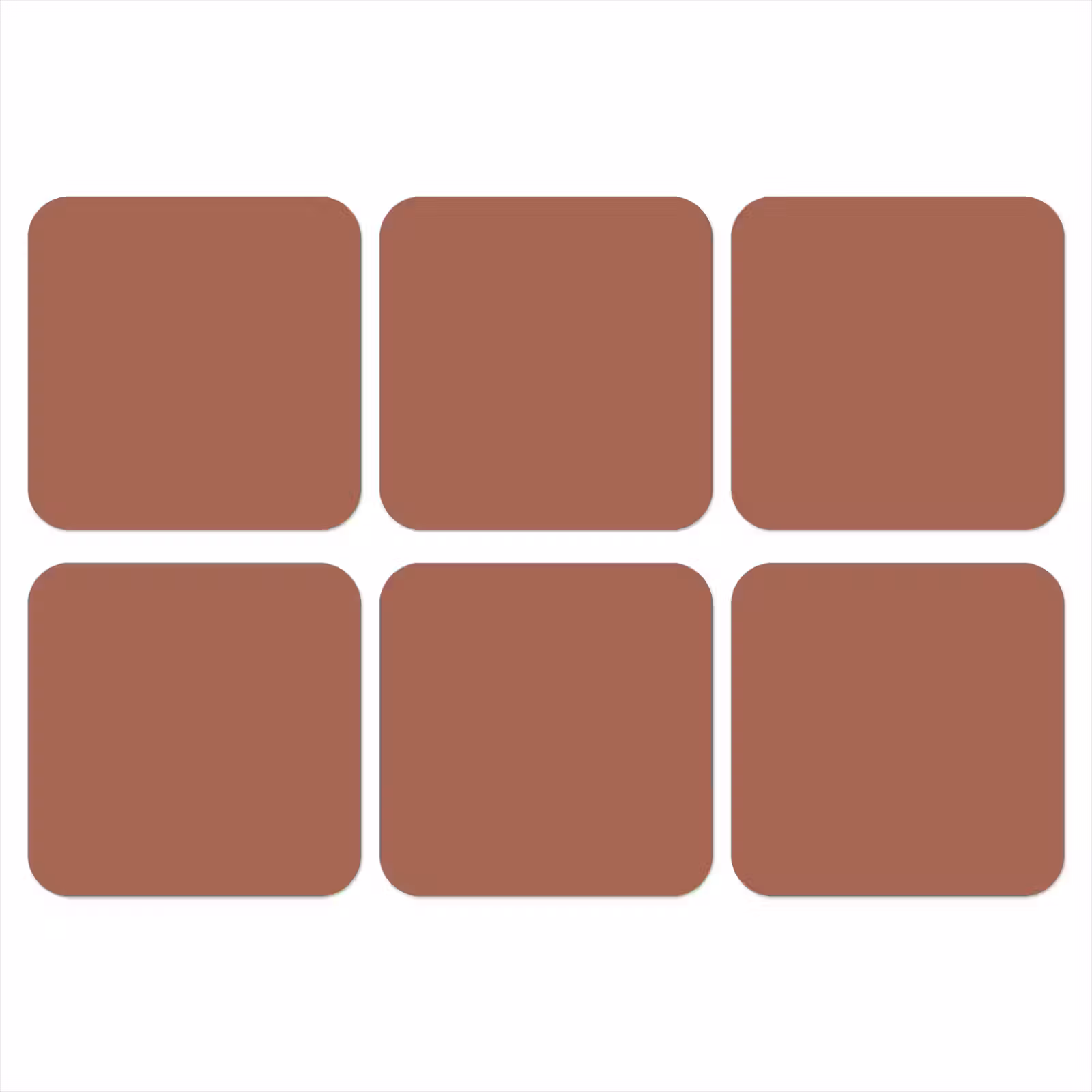 Onderzetter - Baked - Earth - Oranje — 1