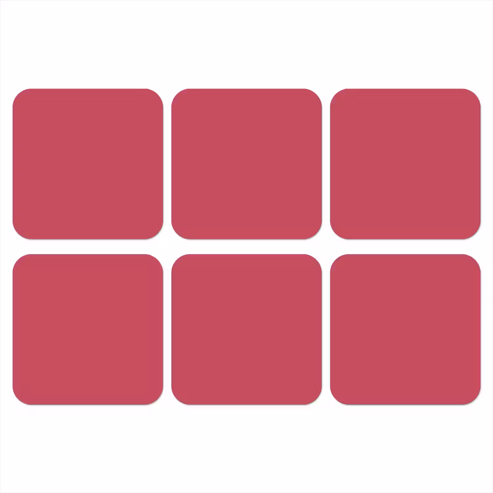 Onderzetter - Bold - Berry - Rood — 1