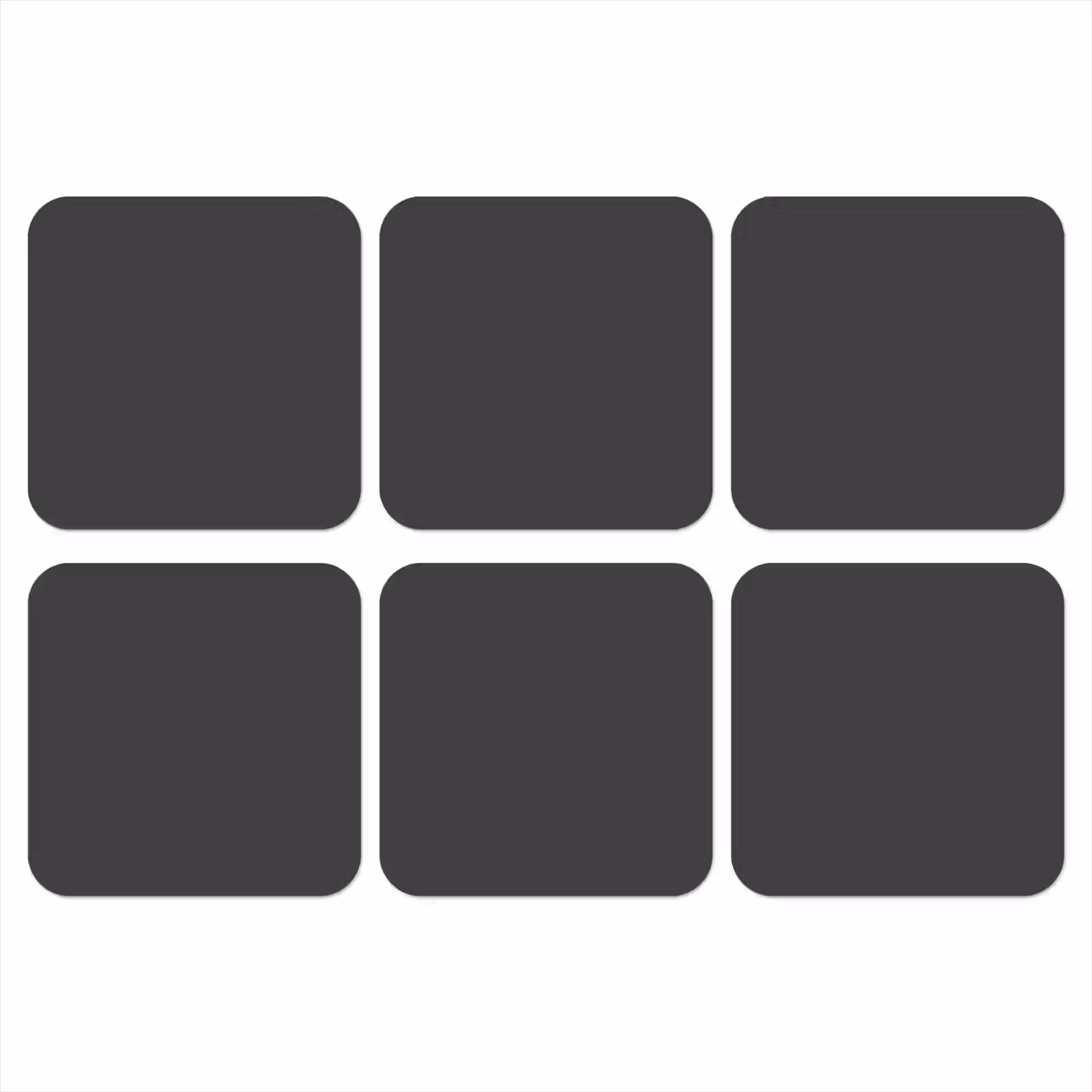 Onderzetter - Charcoal - Grijs- Grey — 1