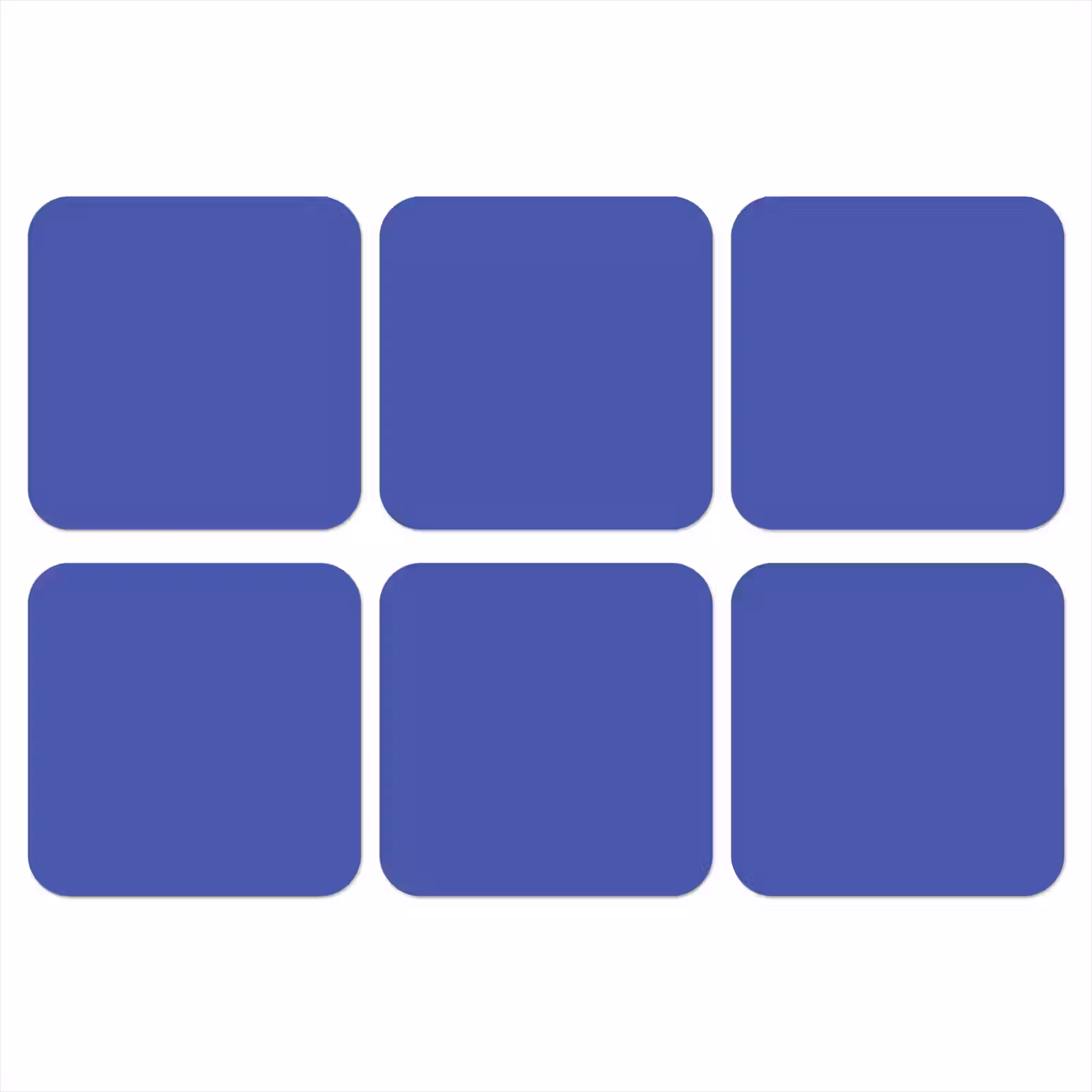 Onderzetter - Chinese - Blue - Blauw — 1