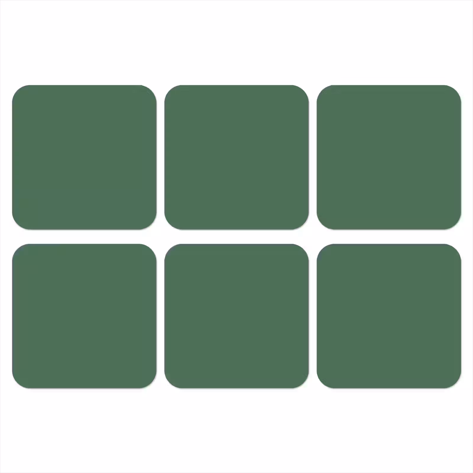 Onderzetter - Deep - Sagewood - Groen — 1