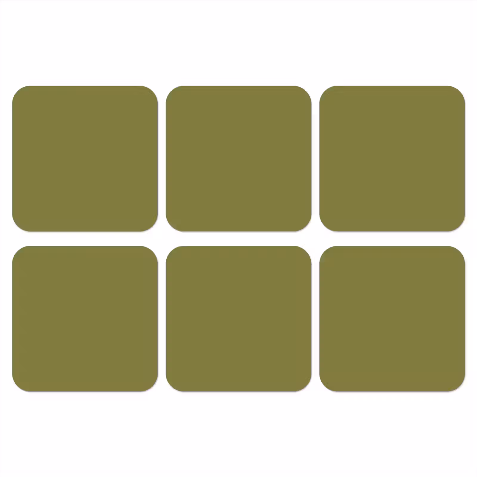Onderzetter - Juniper - Groen - Organisch — 1