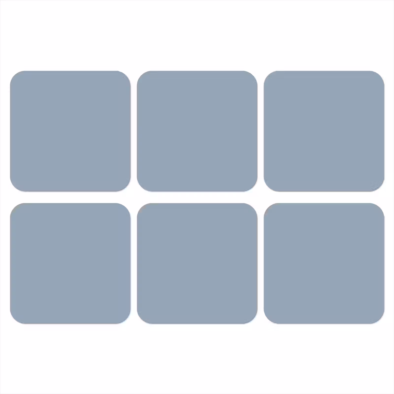 Onderzetter - Mellow - Breeze - Blauw — 1