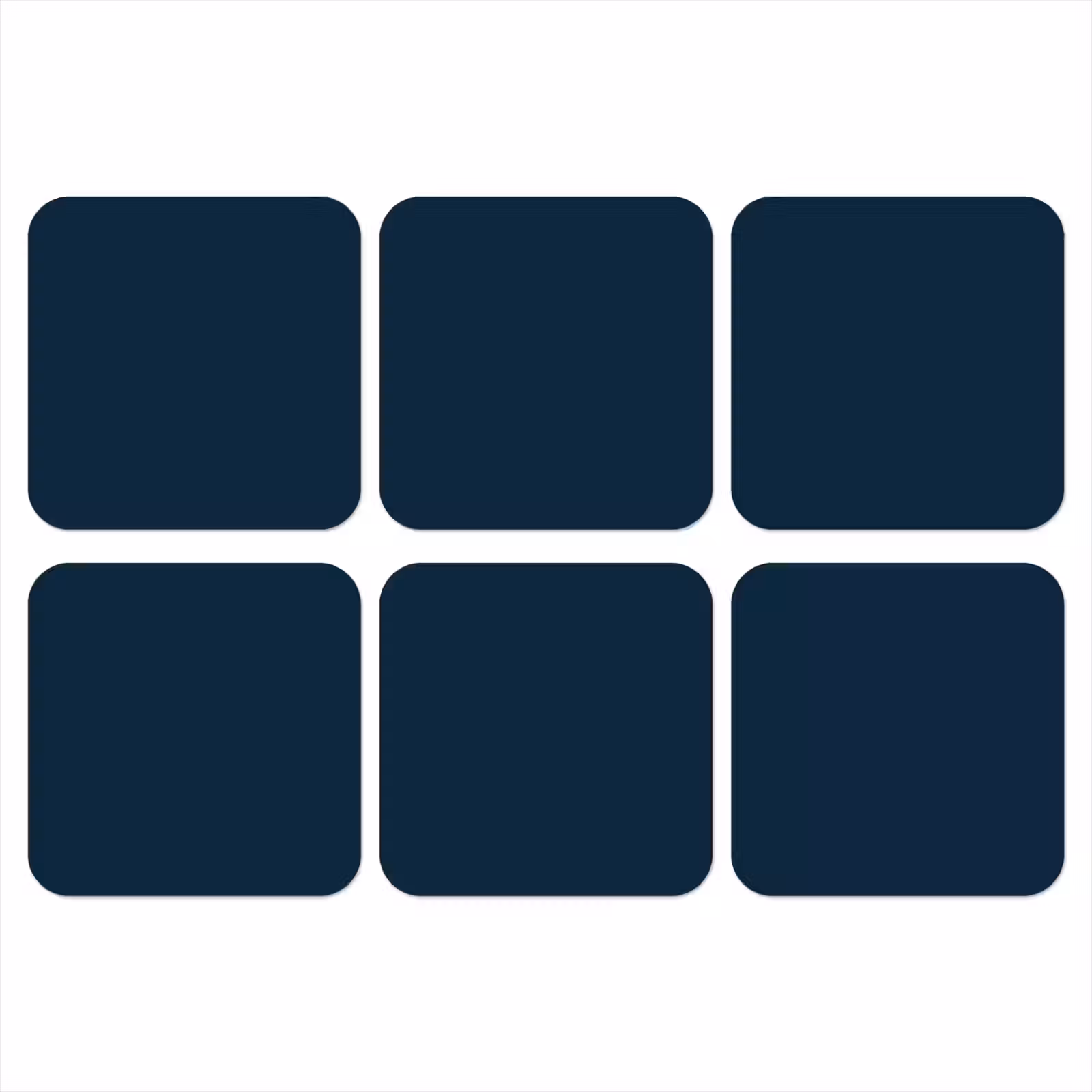 Onderzetter - Midnight - Blue - Blauw — 1