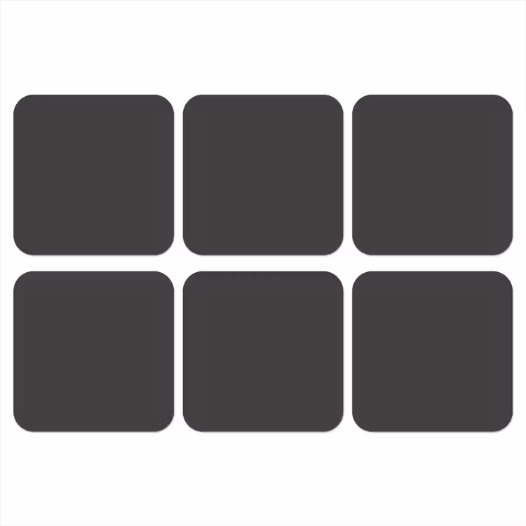 Onderzetter - Charcoal - Grijs- Grey — 1