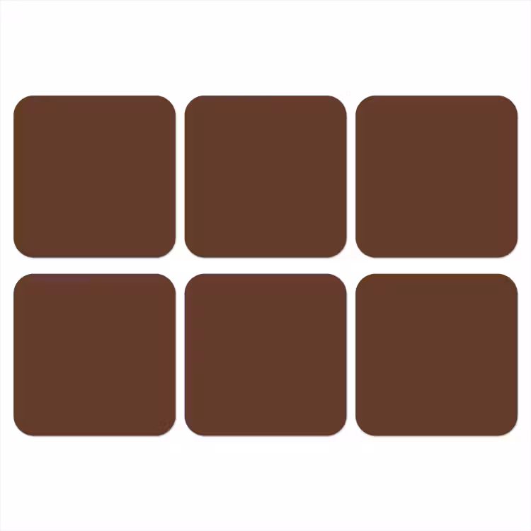 Onderzetter​ - Deep - Clay - Brown - Bruin — 1