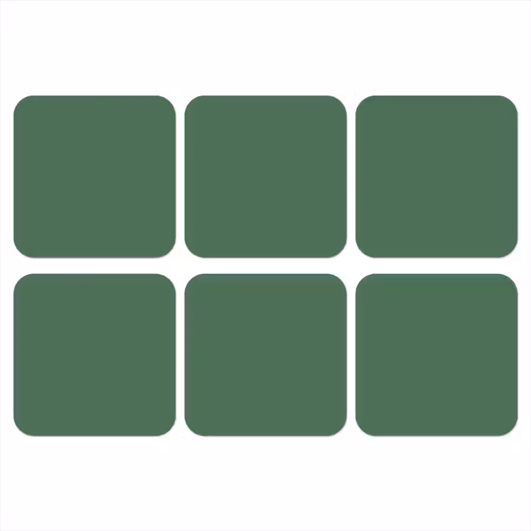 Onderzetter - Deep - Sagewood - Groen — 1