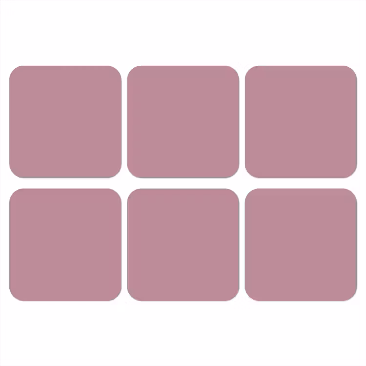 Onderzetter - Dusty - Mauve - Paars — 1
