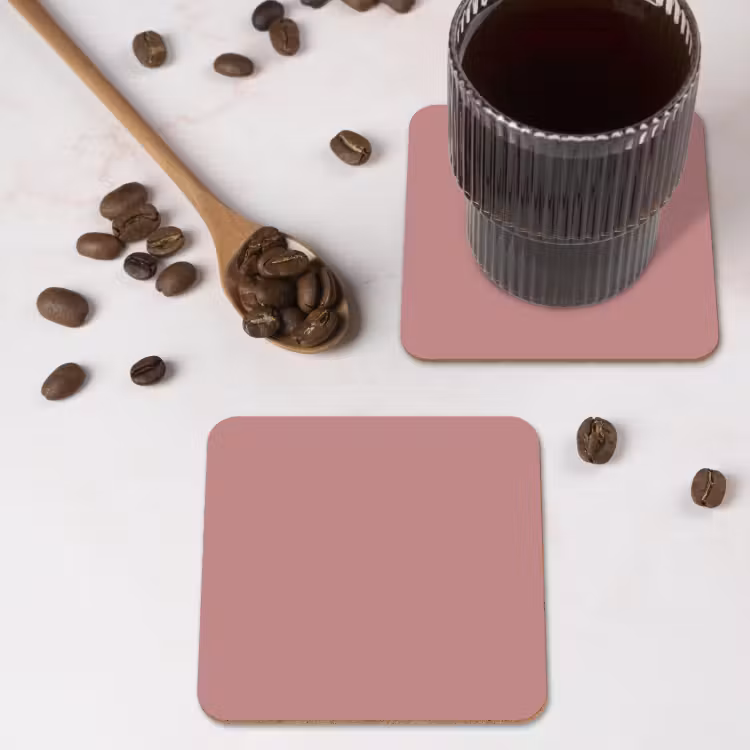 Onderzetter - Dusty - Rose - Roze — 4