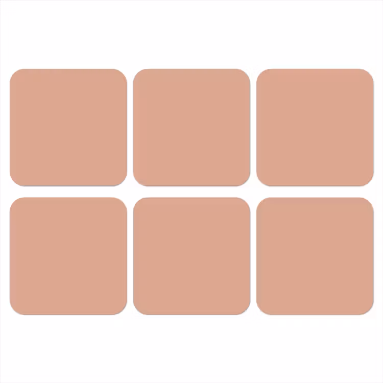 Onderzetter - Dusty - Rose - Roze — 1