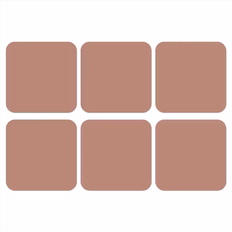Onderzetter - Earthy - Blusher - Roze — 1