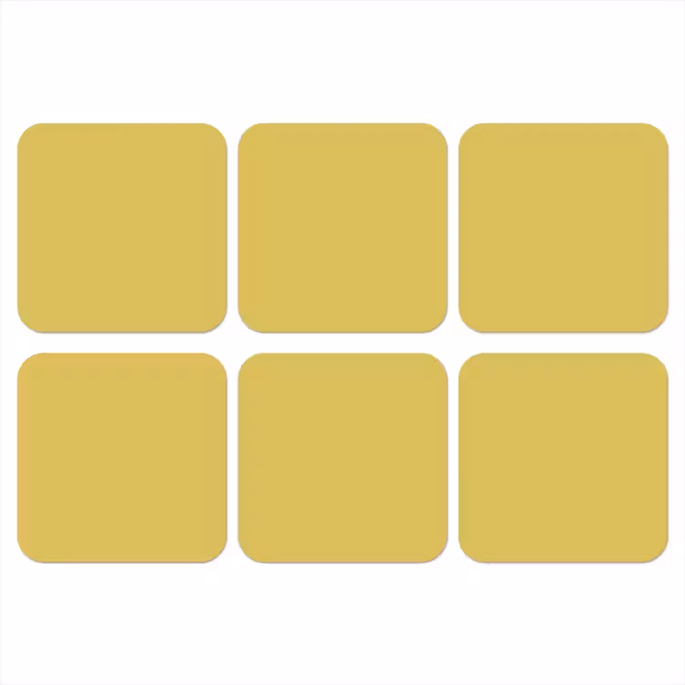 Onderzetter - Golden - Victory - Geel — 1