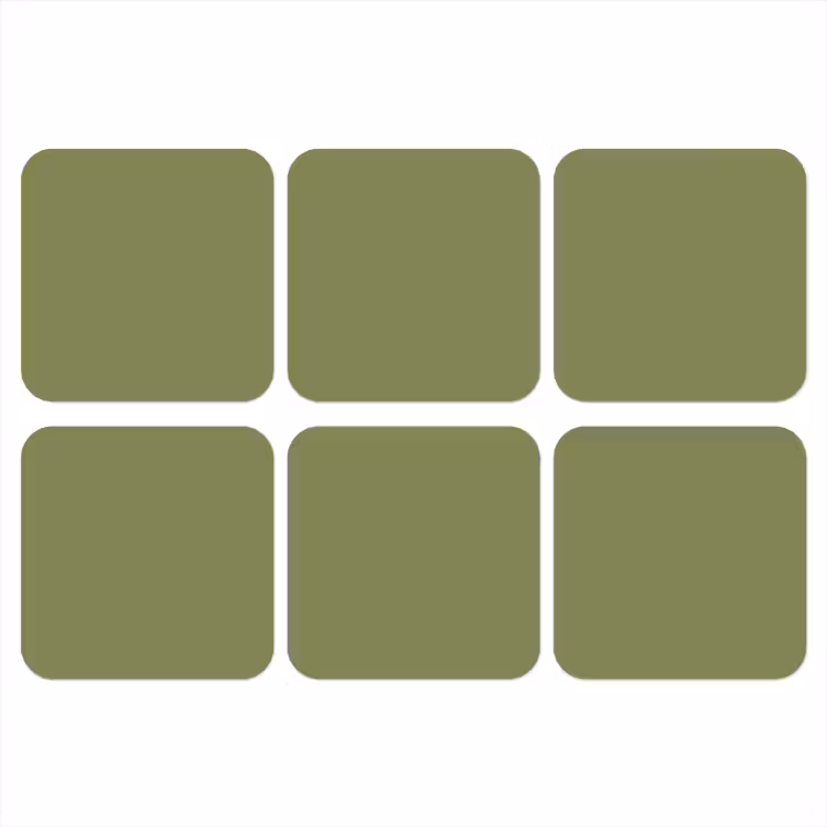 Onderzetter - Herbal - Matcha - Groen — 1