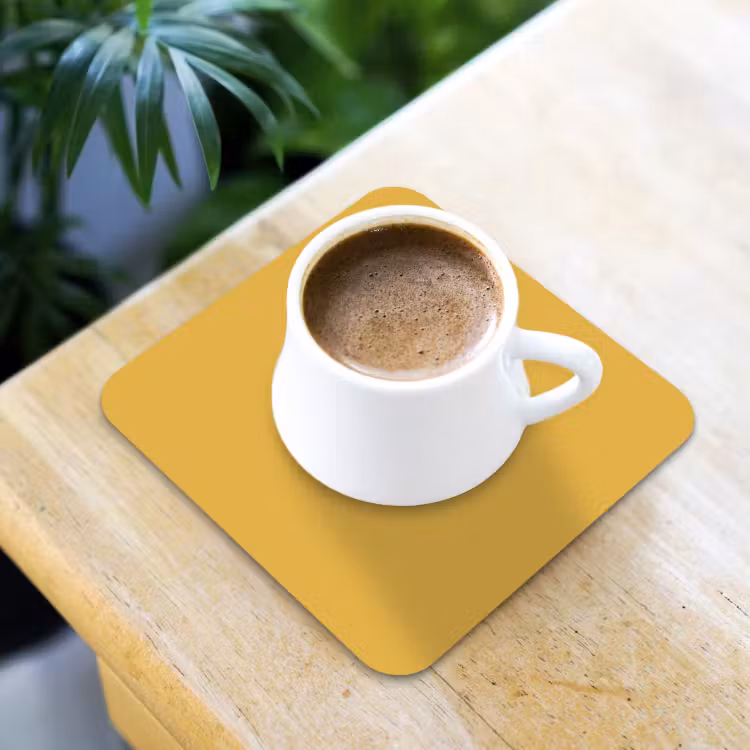 Onderzetter - Joyful - Mustard - Geel — 2