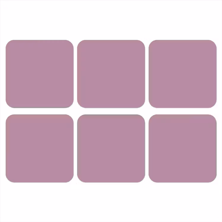 Onderzetter - Lilac - Paars - Mauve — 1