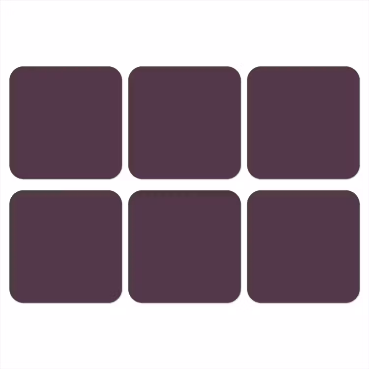 Onderzetter - Midnight - Plum - Paars — 1