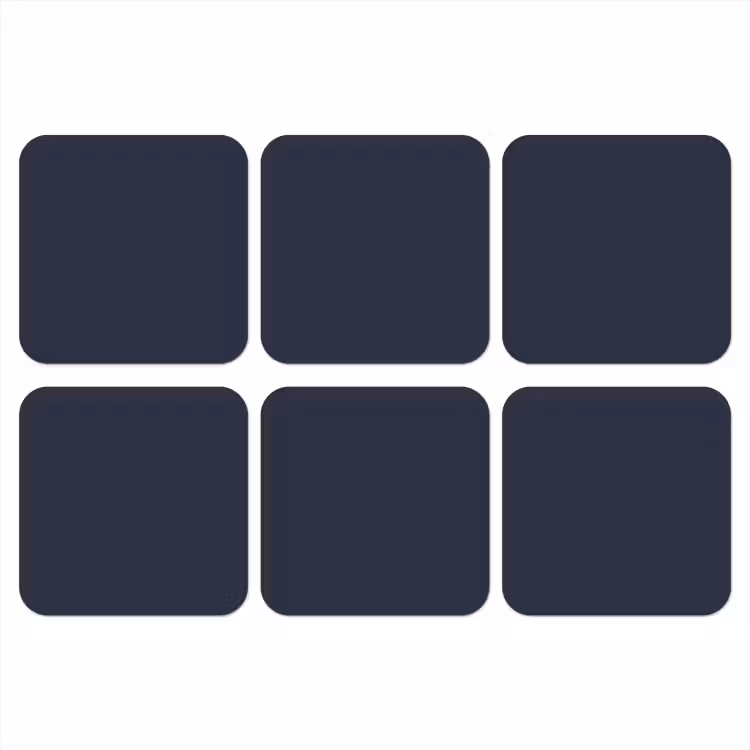 Onderzetter - Midnight - Swing - Blauw — 1
