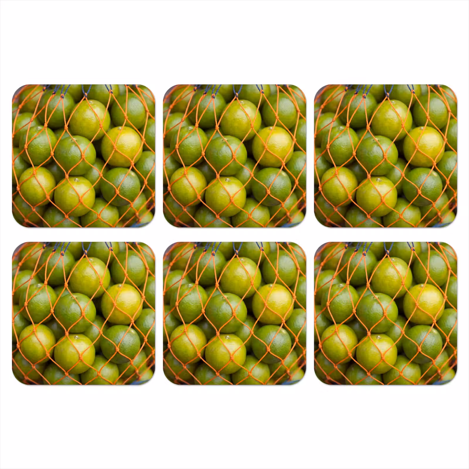 Onderzetter - Eten - Net - Groen - Markt — 1