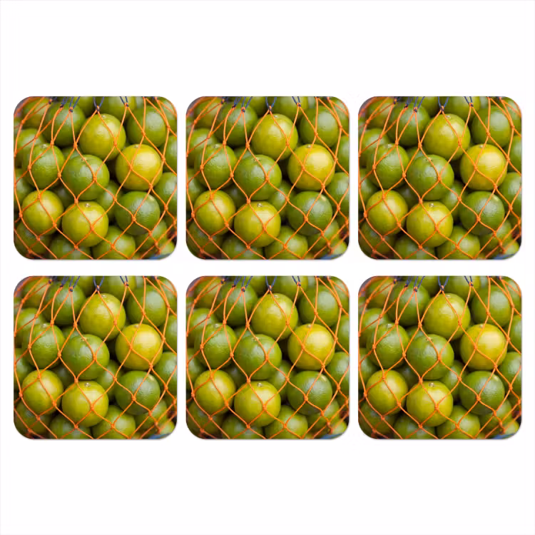 Onderzetter - Eten - Net - Groen - Markt — 1