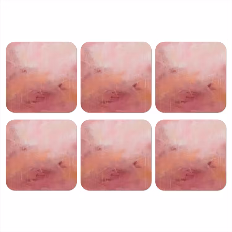 Onderzetter - Kunst - Vloeiend - Pastel - Abstract — 1