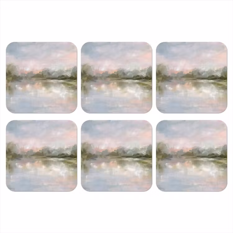 Onderzetter - Natuur - Landschap - Abstract - Water - Groen — 1