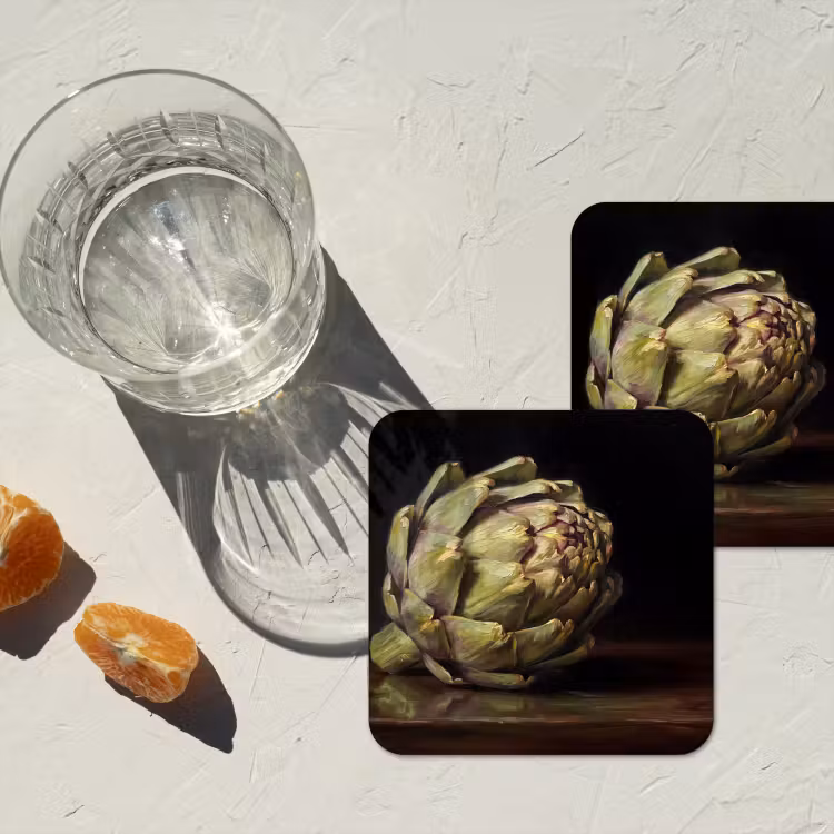 Onderzetter - Artichok - Eten - Klassiek — 3