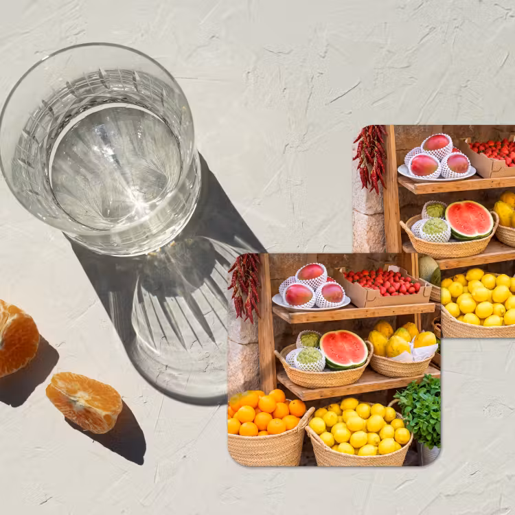 Onderzetter - Fruit - Markt - Vers — 3