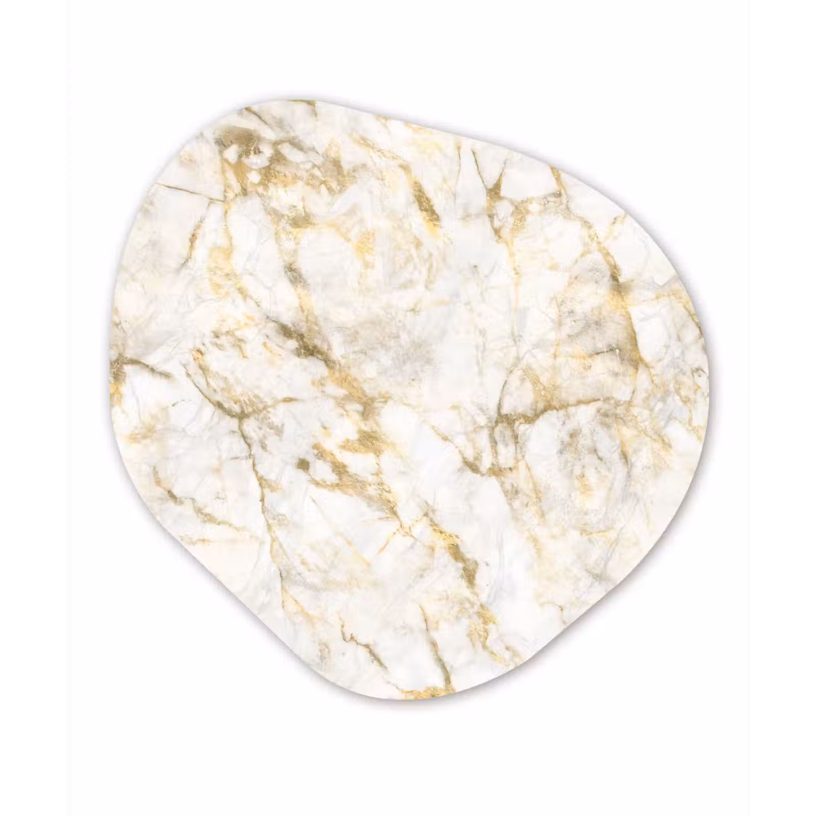 Organisch schilderij - Forex - Goud - Licht - Nerf - Marmer — 1