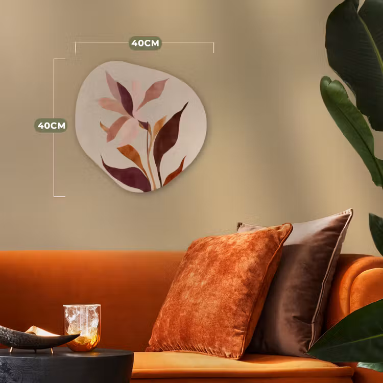 Organisch schilderij - Forex - Bloemen - Blaadjes - Minimalistisch - Roze — 4