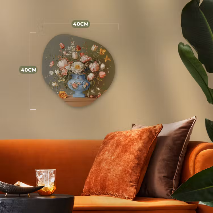 Organisch schilderij - Forex - Neutral - Bloemen - Boeket - Vaas — 4