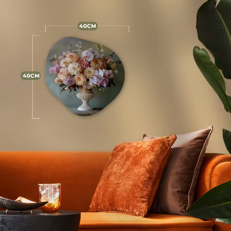 Organisch schilderij - Forex - Orchidee - Boeket - Vaas - Bloemen — 4