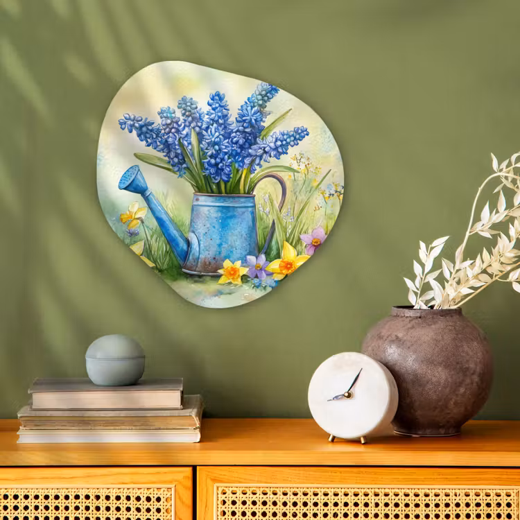 Organisch schilderij - Forex - Gieter - Lavendel - Bloesems — 2