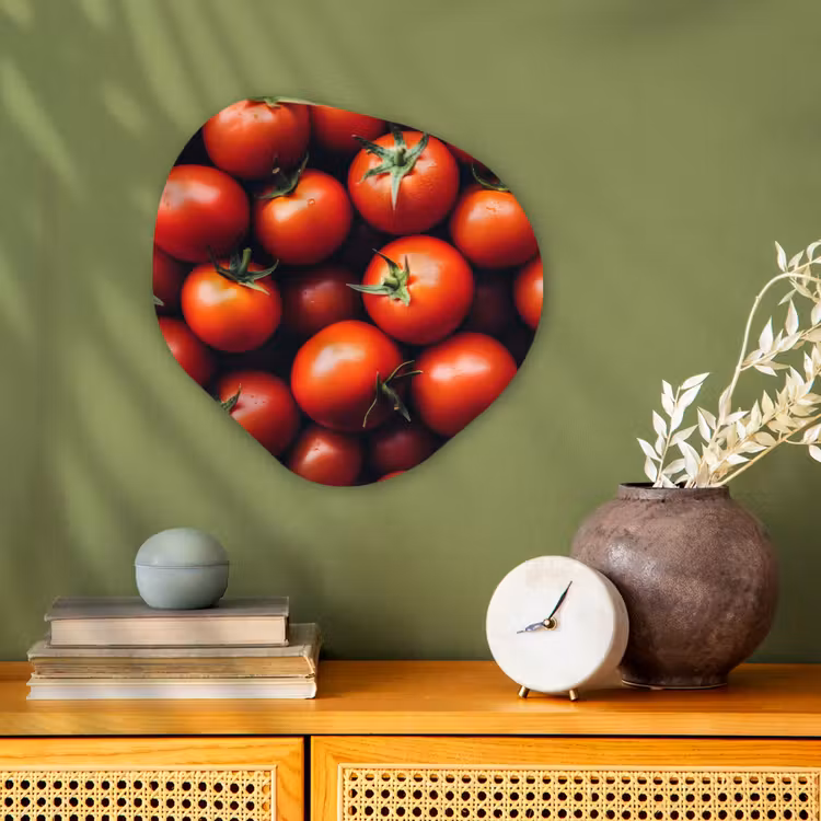 Organisch schilderij - Forex - Groente - Rood - Tomaten — 2