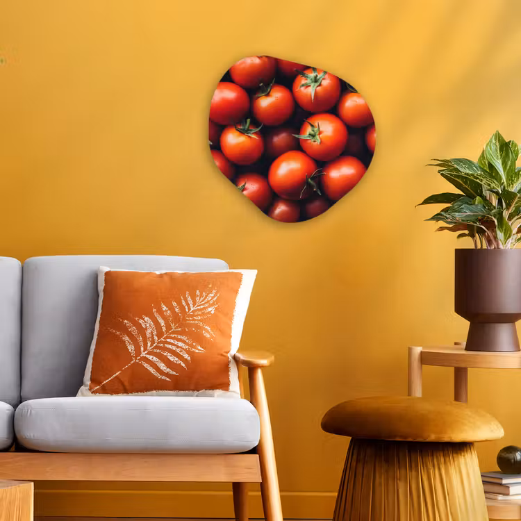 Organisch schilderij - Forex - Groente - Rood - Tomaten — 3