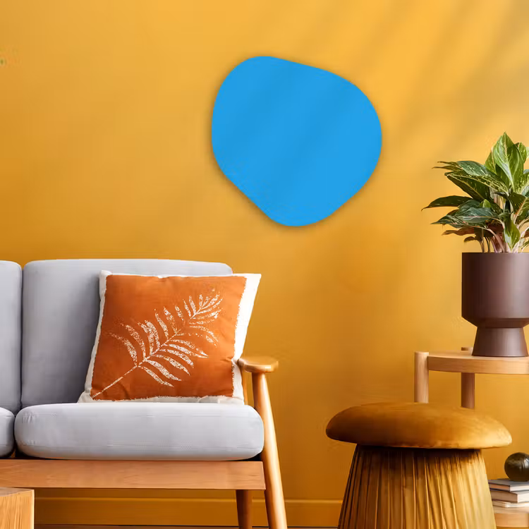 Organisch schilderij - Forex - Blauw - Licht - Kleuren — 3