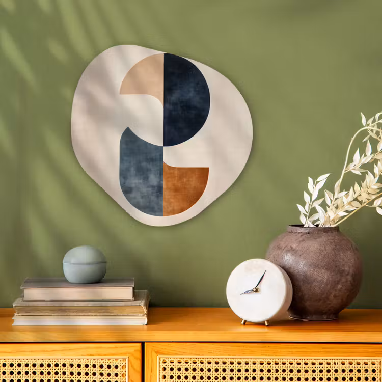 Organisch schilderij - Forex - Cirkels - Abstract - Kleurrijk — 2