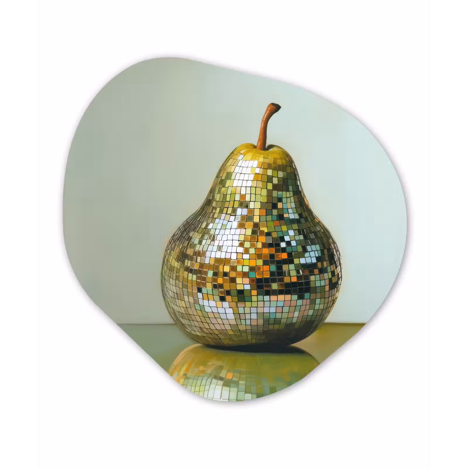 Organisch schilderij - Forex - Fruit - Disco - Art - Glitter — 1