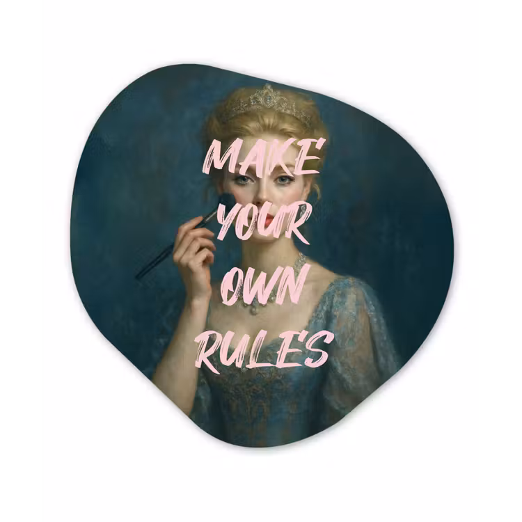 Organisch schilderij - Forex - Klassiek - Sierlijk - Roze — 1