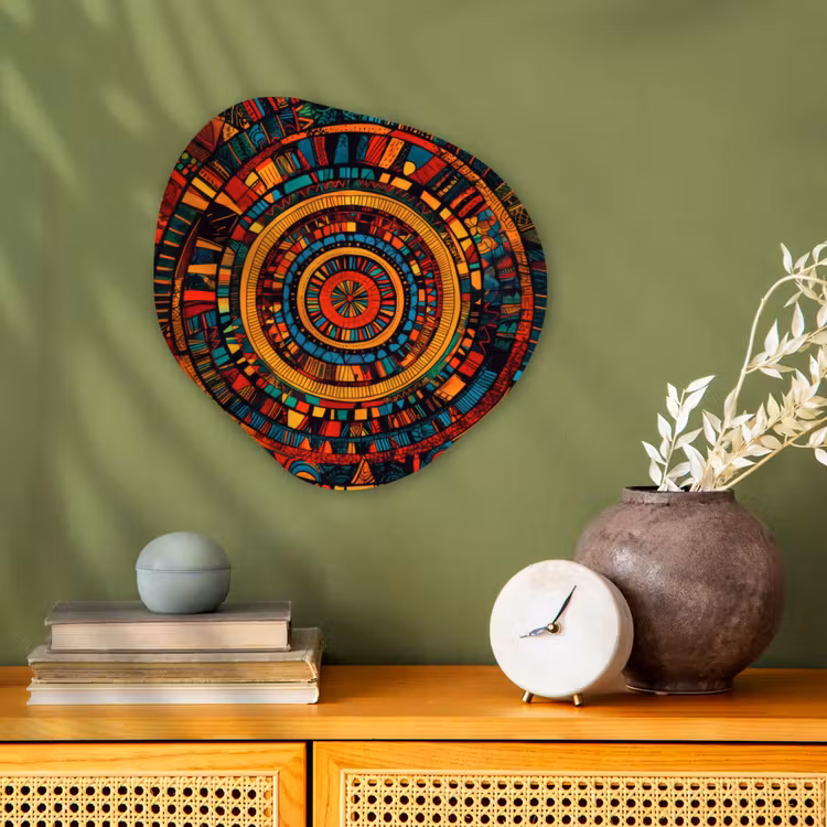 Organisch schilderij - Forex - Mandala - Cirkels - Patronen — 2