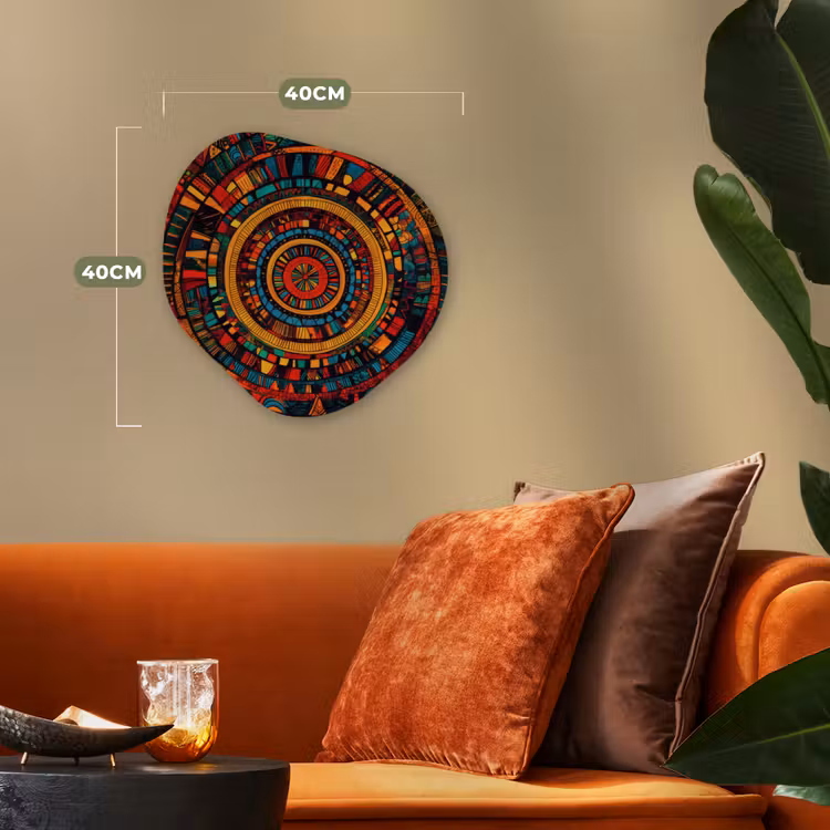 Organisch schilderij - Forex - Mandala - Cirkels - Patronen — 4