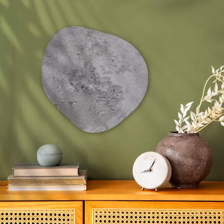 Organisch schilderij - Forex - Patroon - Grijs - Oud - Beton — 2
